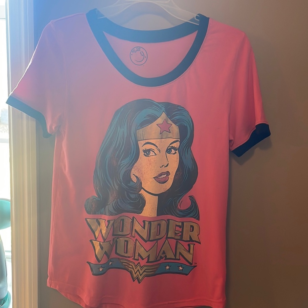DC Comics Wonder Woman T-shirt in used good condition.